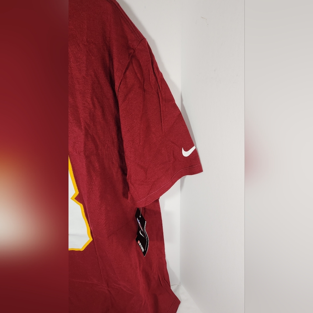 NWT The Nike Tee Kirk Cousins #8 Athletic Cut Size Extra Large, Burgundy & Gold - Picture 8 of 13